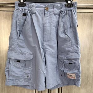 Bimini Bay Blue Cargo Men Shorts
